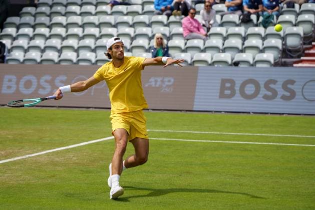 BOSS Open ATP, Tennis Herren 250 2024; Stuttgart, 11.06.2024 Lorenzo Musetti (ITA, Italien); BOSS Open 2024, ATP 250, Anlage des TC Weissenhof am 10.06.2024, Stuttgart. Copyright: xBEAUTIFULxSPORTSx Pajonkx