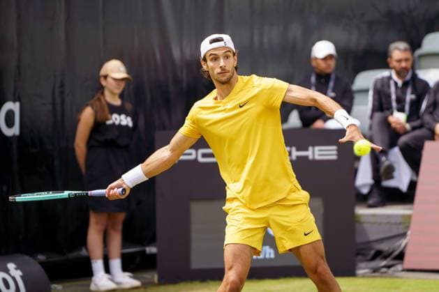 BOSS Open ATP, Tennis Herren 250 2024; Stuttgart, 11.06.2024 Lorenzo Musetti (ITA, Italien); BOSS Open 2024, ATP 250, Anlage des TC Weissenhof am 10.06.2024, Stuttgart. Copyright: xBEAUTIFULxSPORTSx Pajonkx