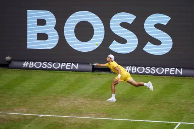 BOSS Open ATP, Tennis Herren 250 2024; Stuttgart, 11.06.2024 Lorenzo Musetti (ITA, Italien); BOSS Open 2024, ATP 250, Anlage des TC Weissenhof am 10.06.2024, Stuttgart. Copyright: xBEAUTIFULxSPORTSx Pajonkx