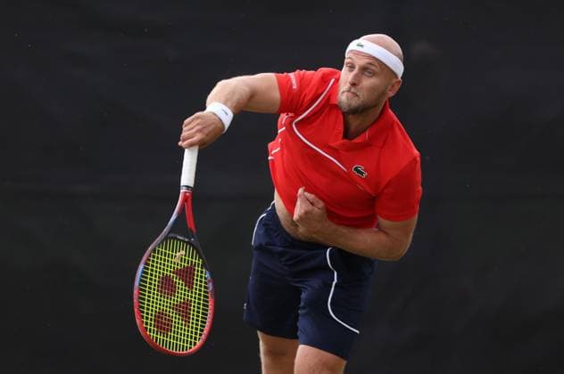 Denis Kudia during his round of 32 match against Henry Searle Rothesay Open Nottingham, Day 2, Tennis, Lexus Nottingham Tennis Centre, Nottingham, UK - 11 June 2024  Copyright: xRyanxBrowne Shutterstockx 14523727aj