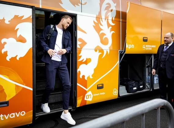 ROTTERDAM - Mark Fleken of the Dutch national team, Nationalteam prior to the departure for Germany. The selection goes to Wolfsburg for the training camp in the run-up to the European Football Championship. ANP SEM VAN DER WAL xVIxANPxSportx xxANPxIVx 500855591 originalFilename: 500855591.jpg