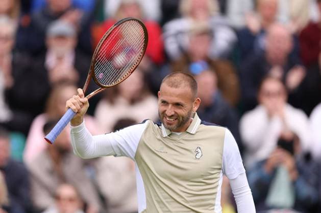 Sport Themen der Woche KW24 Daniel Evans during a round of 32 match Rothesay Open Nottingham, Day 2, Tennis, Lexus Nottingham Tennis Centre, Nottingham, UK - 11 June 2024  Copyright: xRyanxBrowne Shutterstockx 14523727ct