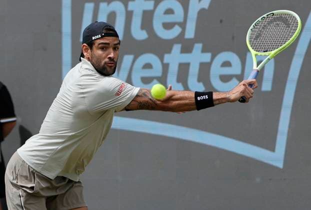 11.06.2024, Boss Open 2024, ATP, Tennis Herren Tour 250, TC Weissenhof Stuttgart, Tennis, im Bild: Matteo Berrettini (ITA)