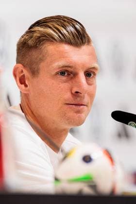 Trainingslager Vorbereitung UEFA EURO 2024 Deutschland; 11.06.2024 Toni Kroos (Deutschland, 8) Trainingslager Vorbereitung UEFA EURO 2024 Deutschland - Pressekonferenz; HerzoBase, Herzogenaurach am 11.06.2024 Copyright: xBEAUTIFULxSPORTS Wunderlx