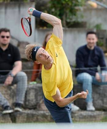 11.06.2024, Boss Open 2024, ATP, Tennis Herren Tour 250, TC Weissenhof Stuttgart, Tennis, im Bild: Denis Shapovalov (CAN)
