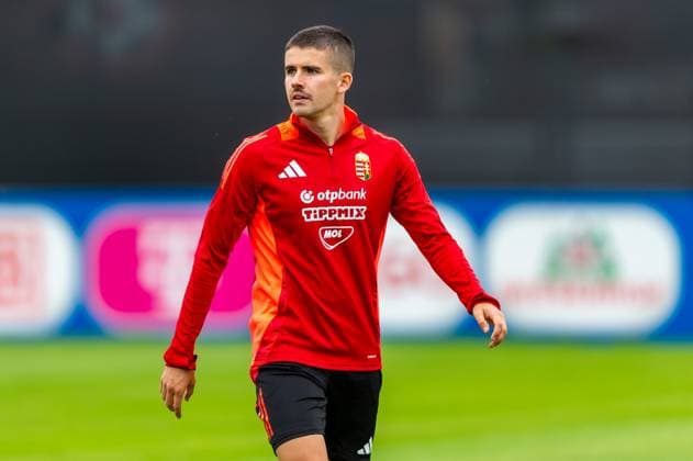 EURO 2024, Nationalteam Ungarn, Training Adam Nagy (8, Ungarn) GER, Training Ungarische Nationalmannschaft, Fussball, UEFA EURO, EM, Europameisterschaft,Fussball 2024, 11.06.2024 GER, Training Ungarische Nationalmannschaft, Fussball, UEFA Euro 2024, 11.06.2024 Weiler im Allgaeu Copyright: xEibner-Pressefoto FlorianxWolfx EP_FWF