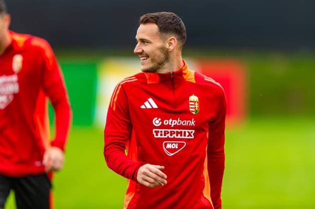 EURO 2024, Nationalteam Ungarn, Training Daniel Gazdag (16, Ungarn) GER, Training Ungarische Nationalmannschaft, Fussball, UEFA EURO, EM, Europameisterschaft,Fussball 2024, 11.06.2024 GER, Training Ungarische Nationalmannschaft, Fussball, UEFA Euro 2024, 11.06.2024 Weiler im Allgaeu Copyright: xEibner-Pressefoto FlorianxWolfx EP_FWF