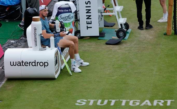 11.06.2024, Boss Open 2024, ATP, Tennis Herren Tour 250, TC Weissenhof Stuttgart, Tennis, im Bild: Jan Lennard Struff (GER)