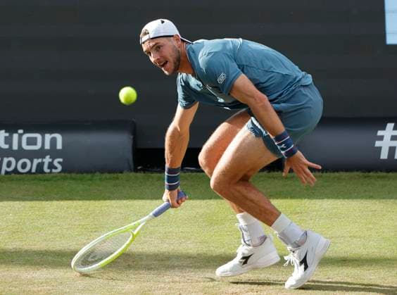 11.06.2024, Boss Open 2024, ATP, Tennis Herren Tour 250, TC Weissenhof Stuttgart, Tennis, im Bild: Jan Lennard Struff (GER)