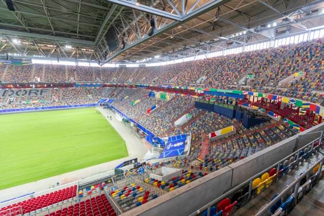 Stadium Open Media Day; Arena Düsseldorf, 11.06.2024 Innenansicht der Arena Düsseldorf. Stadium Open Media Day in der Arena Düsseldorf in Düsseldorf, am 11.06.2024 Copyright: xBEAUTIFULxSPORTS Meuselx