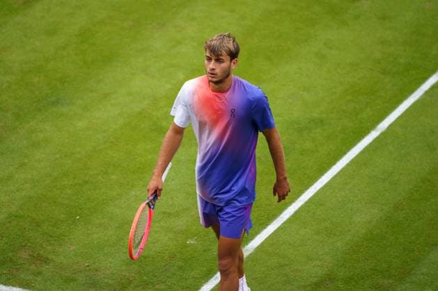 BOSS Open ATP, Tennis Herren 250 2024; Stuttgart, 11.06.2024 Flavio Cobolli (ITA, Italien); BOSS Open 2024, ATP 250, Anlage des TC Weissenhof am 11.06.2024, Stuttgart. Copyright: xBEAUTIFULxSPORTSx Pajonkx