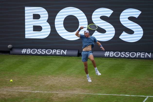 BOSS Open ATP, Tennis Herren 250 2024; Stuttgart, 11.06.2024 Jan-Lennard Struff (GER, Deutschland); BOSS Open 2024, ATP 250, Anlage des TC Weissenhof am 11.06.2024, Stuttgart. Copyright: xBEAUTIFULxSPORTSx Pajonkx