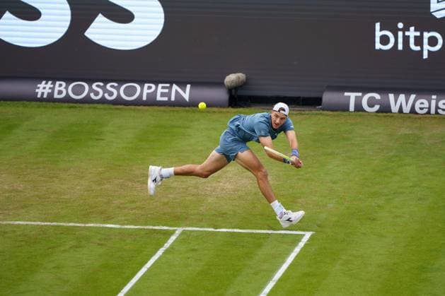 BOSS Open ATP, Tennis Herren 250 2024; Stuttgart, 11.06.2024 Jan-Lennard Struff (GER, Deutschland); BOSS Open 2024, ATP 250, Anlage des TC Weissenhof am 11.06.2024, Stuttgart. Copyright: xBEAUTIFULxSPORTSx Pajonkx