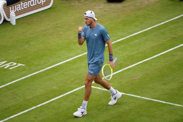 BOSS Open ATP, Tennis Herren 250 2024; Stuttgart, 11.06.2024 Jan-Lennard Struff (GER, Deutschland); BOSS Open 2024, ATP 250, Anlage des TC Weissenhof am 11.06.2024, Stuttgart. Copyright: xBEAUTIFULxSPORTSx Pajonkx
