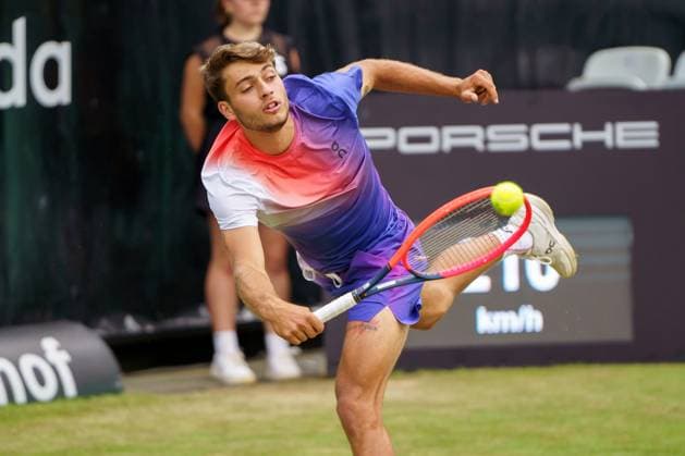 BOSS Open ATP, Tennis Herren 250 2024; Stuttgart, 11.06.2024 Flavio Cobolli (ITA, Italien); BOSS Open 2024, ATP 250, Anlage des TC Weissenhof am 11.06.2024, Stuttgart. Copyright: xBEAUTIFULxSPORTSx Pajonkx