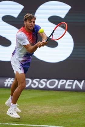 BOSS Open ATP, Tennis Herren 250 2024; Stuttgart, 11.06.2024 Flavio Cobolli (ITA, Italien); BOSS Open 2024, ATP 250, Anlage des TC Weissenhof am 11.06.2024, Stuttgart. Copyright: xBEAUTIFULxSPORTSx Pajonkx