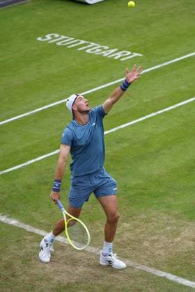 BOSS Open ATP, Tennis Herren 250 2024; Stuttgart, 11.06.2024 Jan-Lennard Struff (GER, Deutschland); BOSS Open 2024, ATP 250, Anlage des TC Weissenhof am 11.06.2024, Stuttgart. Copyright: xBEAUTIFULxSPORTSx Pajonkx