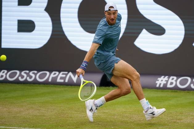 BOSS Open ATP, Tennis Herren 250 2024; Stuttgart, 11.06.2024 Jan-Lennard Struff (GER, Deutschland); BOSS Open 2024, ATP 250, Anlage des TC Weissenhof am 11.06.2024, Stuttgart. Copyright: xBEAUTIFULxSPORTSx Pajonkx