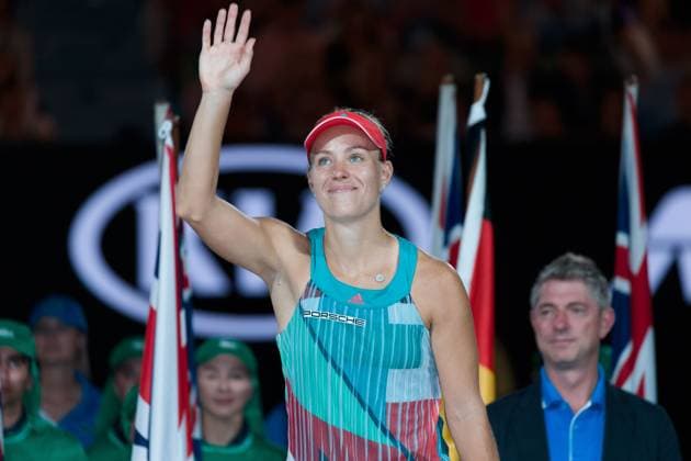 Tennis 2016: Australian Open JAN 30 January 30, 2016: Angelique Kerber of Germany celebrates winning the Women s Final against Serena Williams of United States of America on day thirteen of the 2016 Australian Open Grand Slam tennis tournament at Melbourne Park in Melbourne, Australia. Angelique Kerber won 64 36 64. Sydney Low Cal Media Melbourne Victoria Australia EDITORIAL USE ONLY Copyright: xx ZUMA-20160130_zaf_c04_045.jpg SydneyxLowx csmphototwo232793