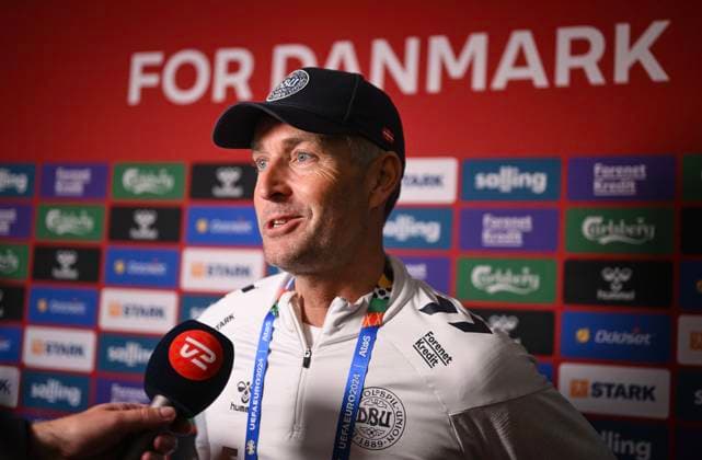 Fussball International EURO 2024 11.06.2024 PK, Mixed Zone Team Daenemark in Freudenstadt: Trainer Kasper Hjulmand