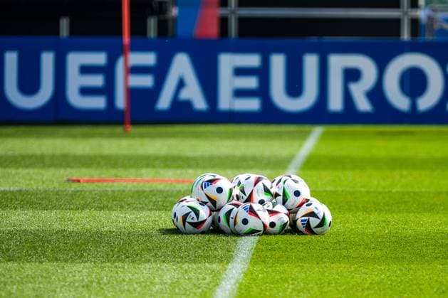Spielball der UEFAEURO 2024 GER, DFB, Training, Fussball Herren Nationalmannschaft Deutschland, UEFA Fussball Europameisterschaft 2024, Herzogenaurach 12.06.2024. GER, DFB, Training, Fussball Herren Nationalmannschaft Deutschland, UEFA Fussball Europameisterschaft 2024, Herzogenaurach 12.06.2024. Herzogenaurach Copyright: xEibner-Pressefoto FlorianxWieganx EP_FWD
