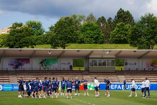 Denmarks national soccer team s training in Freudenstadt, Germany, Wednesday June 12, 2024 , Freudenstadt Tyskland Copyright: Ritzau Scanpix LiselottexSabroex spdk20240612-114545-L