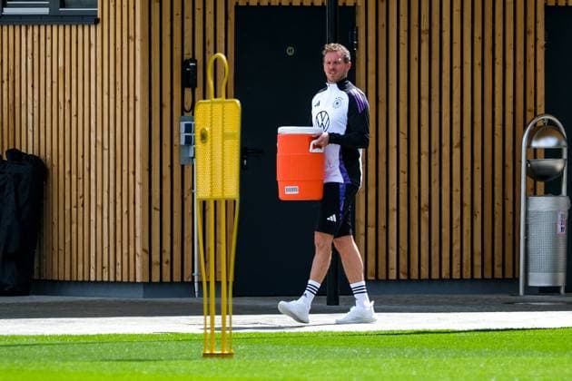 Julian Nagelsmann (Deutschland , Trainer) GER, DFB, Training, Fussball Herren Nationalmannschaft Deutschland, UEFA Fussball Europameisterschaft 2024, Herzogenaurach 12.06.2024. GER, DFB, Training, Fussball Herren Nationalmannschaft Deutschland, UEFA Fussball Europameisterschaft 2024, Herzogenaurach 12.06.2024. Herzogenaurach Copyright: xEibner-Pressefoto FlorianxWieganx EP_FWD