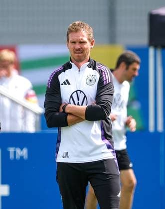 Julian Nagelsmann (Deutschland , Trainer) Gestik, Mimik, GER, DFB, Training, Fussball Herren Nationalmannschaft Deutschland, UEFA Fussball Europameisterschaft 2024, Herzogenaurach 12.06.2024. GER, DFB, Training, Fussball Herren Nationalmannschaft Deutschland, UEFA Fussball Europameisterschaft 2024, Herzogenaurach 12.06.2024. Herzogenaurach Copyright: xEibner-Pressefoto FlorianxWieganx EP_FWD