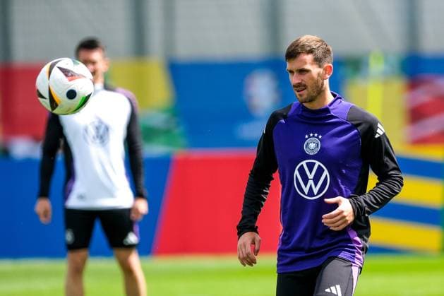 Pascal Groß (Deutschland , 05) mit Ball, GER, DFB, Training, Fussball Herren Nationalmannschaft Deutschland, UEFA Fussball Europameisterschaft 2024, Herzogenaurach 12.06.2024. GER, DFB, Training, Fussball Herren Nationalmannschaft Deutschland, UEFA Fussball Europameisterschaft 2024, Herzogenaurach 12.06.2024. Herzogenaurach Copyright: xEibner-Pressefoto FlorianxWieganx EP_FWD