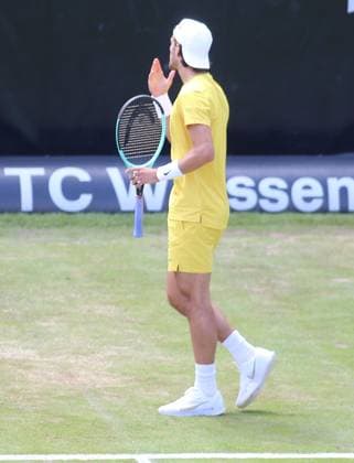 12.06.2024, BossOpen 2024, ATP, Tennis Herren Tour, TC Weissenhof, Stuttgart, Tennis, im Bild: Lorenzo Muretti (ITA)
