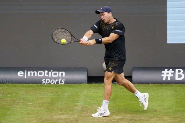 BOSS Open ATP, Tennis Herren 250 2024; Stuttgart, 12.06.2024 Dominik Köpfer (GER, Deutschland); BOSS Open 2024, ATP 250, Anlage des TC Weissenhof am 12.06.2024, Stuttgart. Copyright: xBEAUTIFULxSPORTSx Pajonkx