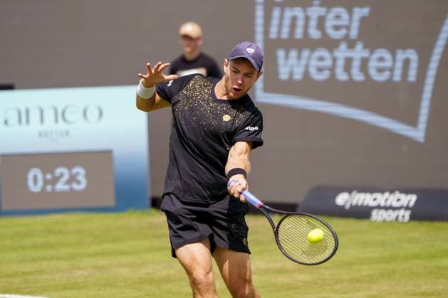 BOSS Open ATP, Tennis Herren 250 2024; Stuttgart, 12.06.2024 Dominik Köpfer (GER, Deutschland); BOSS Open 2024, ATP 250, Anlage des TC Weissenhof am 12.06.2024, Stuttgart. Copyright: xBEAUTIFULxSPORTSx Pajonkx