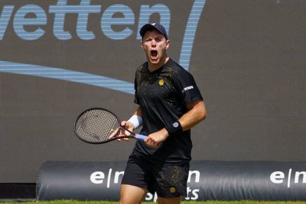 BOSS Open ATP, Tennis Herren 250 2024; Stuttgart, 12.06.2024 Dominik Köpfer (GER, Deutschland); BOSS Open 2024, ATP 250, Anlage des TC Weissenhof am 12.06.2024, Stuttgart. Copyright: xBEAUTIFULxSPORTSx Pajonkx