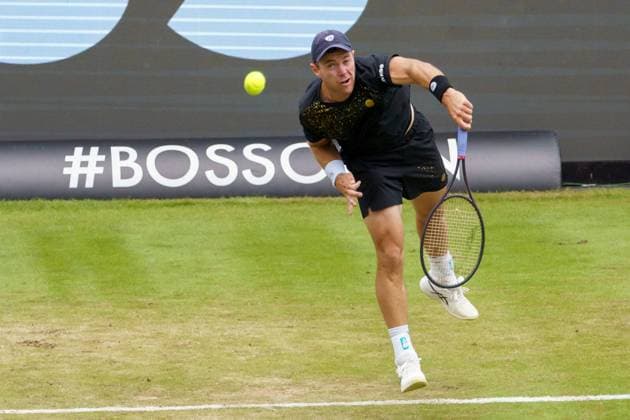 BOSS Open ATP, Tennis Herren 250 2024; Stuttgart, 12.06.2024 Dominik Köpfer (GER, Deutschland); BOSS Open 2024, ATP 250, Anlage des TC Weissenhof am 12.06.2024, Stuttgart. Copyright: xBEAUTIFULxSPORTSx Pajonkx