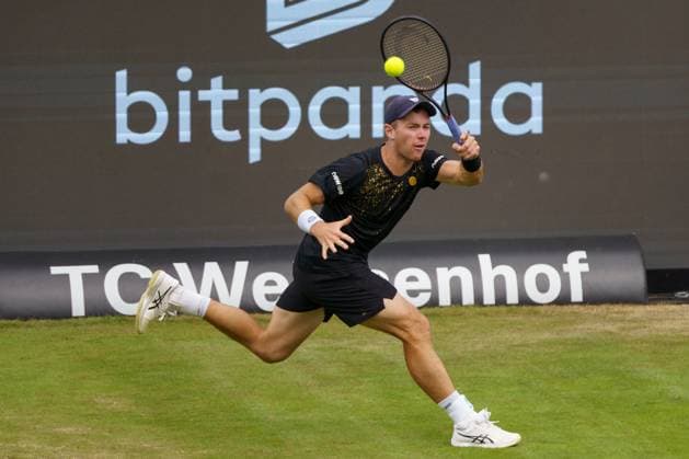 BOSS Open ATP, Tennis Herren 250 2024; Stuttgart, 12.06.2024 Dominik Köpfer (GER, Deutschland); BOSS Open 2024, ATP 250, Anlage des TC Weissenhof am 12.06.2024, Stuttgart. Copyright: xBEAUTIFULxSPORTSx Pajonkx