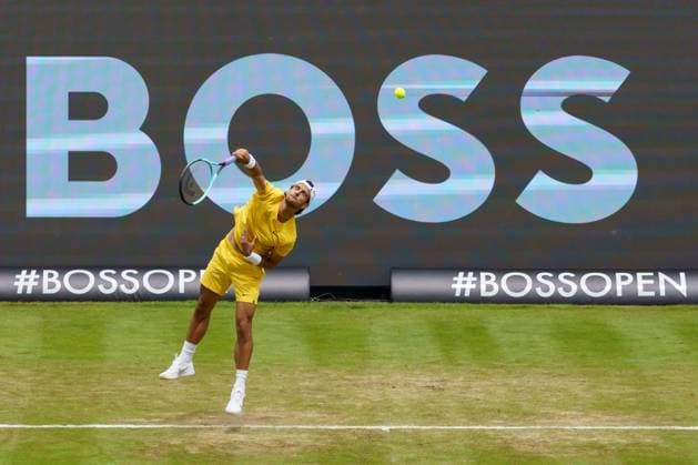BOSS Open ATP, Tennis Herren 250 2024; Stuttgart, 12.06.2024 Lorenzo Musetti (ITA, Italien); BOSS Open 2024, ATP 250, Anlage des TC Weissenhof am 12.06.2024, Stuttgart. Copyright: xBEAUTIFULxSPORTSx Pajonkx