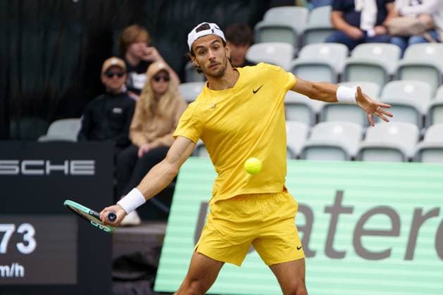 BOSS Open ATP, Tennis Herren 250 2024; Stuttgart, 12.06.2024 Lorenzo Musetti (ITA, Italien); BOSS Open 2024, ATP 250, Anlage des TC Weissenhof am 12.06.2024, Stuttgart. Copyright: xBEAUTIFULxSPORTSx Pajonkx
