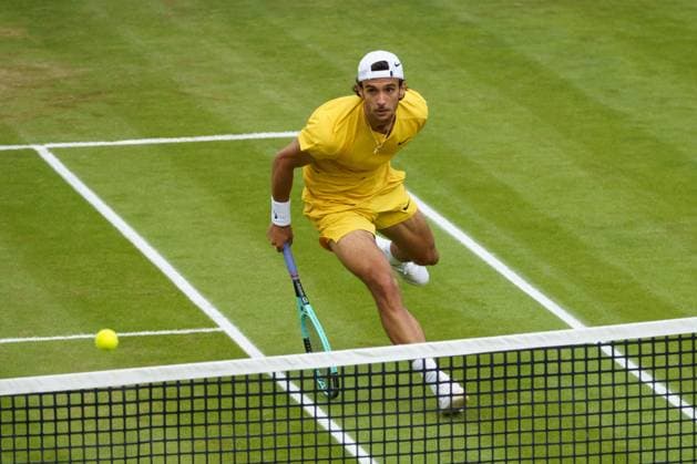 BOSS Open ATP, Tennis Herren 250 2024; Stuttgart, 12.06.2024 Lorenzo Musetti (ITA, Italien); BOSS Open 2024, ATP 250, Anlage des TC Weissenhof am 12.06.2024, Stuttgart. Copyright: xBEAUTIFULxSPORTSx Pajonkx
