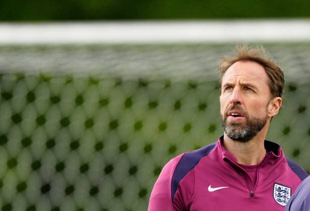 Gareth Southgate manager of England England Training Session and press conference, PK, Pressekonferenz UEFA European Championship, EM, Europameisterschaft 2024, Group C, Football, Spa & Golf Resort Weimarer Land, Blankenhain, Germany, 12 Jun 2024 EDITORIAL USE ONLY No use with unauthorised audio, video, data, fixture lists, club league logos or live services. Online in-match use limited to 120 images, no video emulation. No use in betting, games or single club league player publications.  Copyright: xDavexShopland Shutterstockx 14523751ap