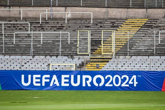 Öffentliches Training, Slowenien; 12.06.2024 Stadion am Zoo im UEFA-Design. Öffentliches Training, Slowenien; Stadion am ZOO, Wuppertal; 12.06.2024 Copyright: xBEAUTIFULxSPORTS Buriakovx