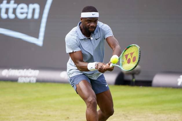 BOSS Open ATP, Tennis Herren 250 2024; Stuttgart, 12.06.2024 Frances Tiafoe (USA, Vereinigte Staaten von Amerika); BOSS Open 2024, ATP 250, Anlage des TC Weissenhof am 12.06.2024, Stuttgart. Copyright: xBEAUTIFULxSPORTSx Pajonkx
