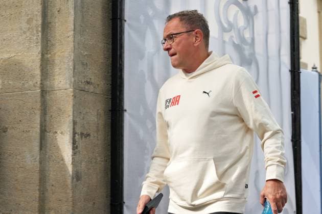 Berlin,12.06.2024 UEFA EURO, EM, Europameisterschaft,Fussball 2024,Schlosshotel im Grunewald im Ortsteil Grunewald.Basislager der Österreichische Fußballnationalmannschaft,Trainer Ralf Rangnick