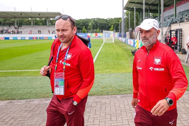 12.06.2024 HANNOVER, NIEMCY PILKA NOZNA (FOOTBALL) UEFA EURO, EM, Europameisterschaft,Fussball 2024 - CENTRUM TRENINGOWE REPREZENTACJI POLSKI - HANNOVER 96 ACADEMIE KONFERENCJA PRASOWA I TRENING REPREZENTACJI POLSKI NZ TOMASZ KOZLOWSKI, MICHAL PROBIERZ TRENER HEAD COACH SELEKCJONER REPREZENTACJI POLSKI FOTO LUKASZ GROCHALA CYFRASPORT NEWSPIX.PL --- Newspix.pl  20240612CSLG0030