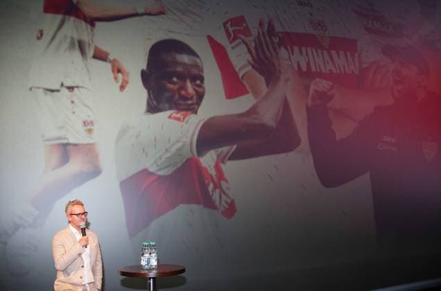12.06.2024, Deutschland, Leonberg, Fußball Bundesliga, VfB in Team, Filmpremiere Traumpalast Leonberg, 18 Uhr Roter Teppich, 19.30 Talk, dann Film, Vorstandsvorsitzender Alexander Wehrle