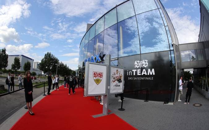 12.06.24 VfB Stuttgart Premierenveranstaltung Dokumentation VfBinTeam als Kinofilm Deutschland, Leonberg, 12.06.2024, Fussball, Bundesliga, VfB Stuttgart, Premierenveranstaltung Dokumentation VfBinTeam als Kinofilm im Traumpalast Kino Leonberg: .