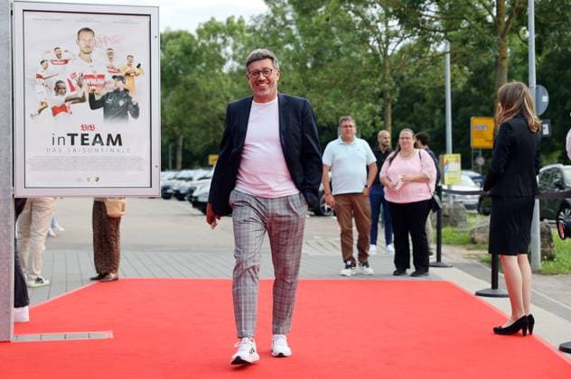 12.06.24 VfB Stuttgart Premierenveranstaltung Dokumentation VfBinTeam als Kinofilm Deutschland, Leonberg, 12.06.2024, Fussball, Bundesliga, VfB Stuttgart, Premierenveranstaltung Dokumentation VfBinTeam als Kinofilm im Traumpalast Kino Leonberg: Claus Vogt.