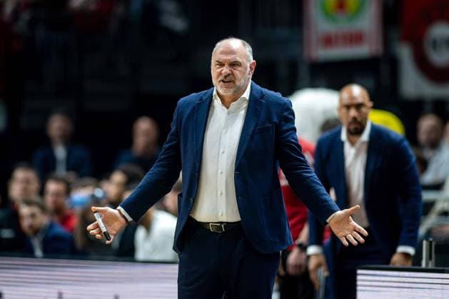 Basketball Berlin 12.06.2024 Saison 2023 2024 1. Bundesliga easyCredit BBL Playoffs Finale Spiel 3 Alba Berlin - FC Bayern München Pablo Laso (München, Trainer)