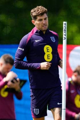 John Stones of England England Training Session and press conference, PK, Pressekonferenz UEFA European Championship, EM, Europameisterschaft 2024, Group C, Football, Spa & Golf Resort Weimarer Land, Blankenhain, Germany, 13 Jun 2024 EDITORIAL USE ONLY No use with unauthorised audio, video, data, fixture lists, club league logos or live services. Online in-match use limited to 120 images, no video emulation. No use in betting, games or single club league player publications. Copyright: xDavexShopland Shutterstockx 14523765m