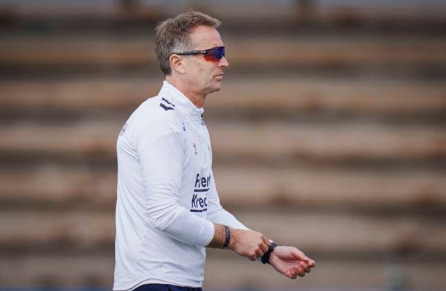 Danish coach Kasper Hjulmand during the national team, Nationalteam s training in Freudenstadt, Germany, Thursday, June 13, 2024. Denmark plays its first match on Sunday against Slovenia in the EURO 2024 Group C. (Photo: Liselotte Sabroe Ritzau Scanpix) , Freudenstadt Tyskland Copyright: Ritzau Scanpix LiselottexSabroex spdk20240613-113504-L