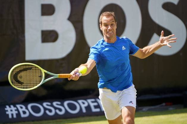 BOSS Open ATP, Tennis Herren 250 2024; Stuttgart, 13.06.2024 Richard Gasquet (FRA, Frankreich); BOSS Open 2024, ATP 250, Anlage des TC Weissenhof am 13.06.2024, Stuttgart. Copyright: xBEAUTIFULxSPORTSx Pajonkx